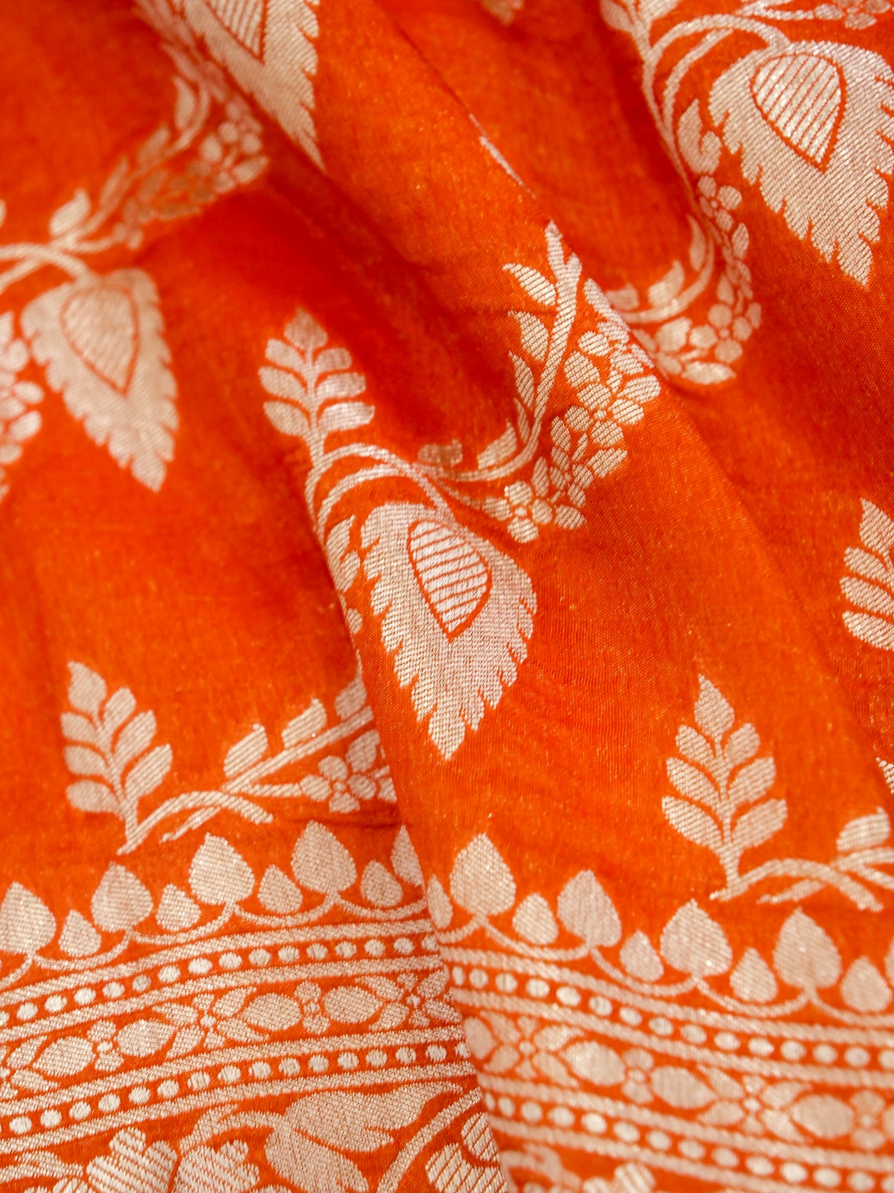 Pure Banarasi Handloom Ektara Georgette Saree
