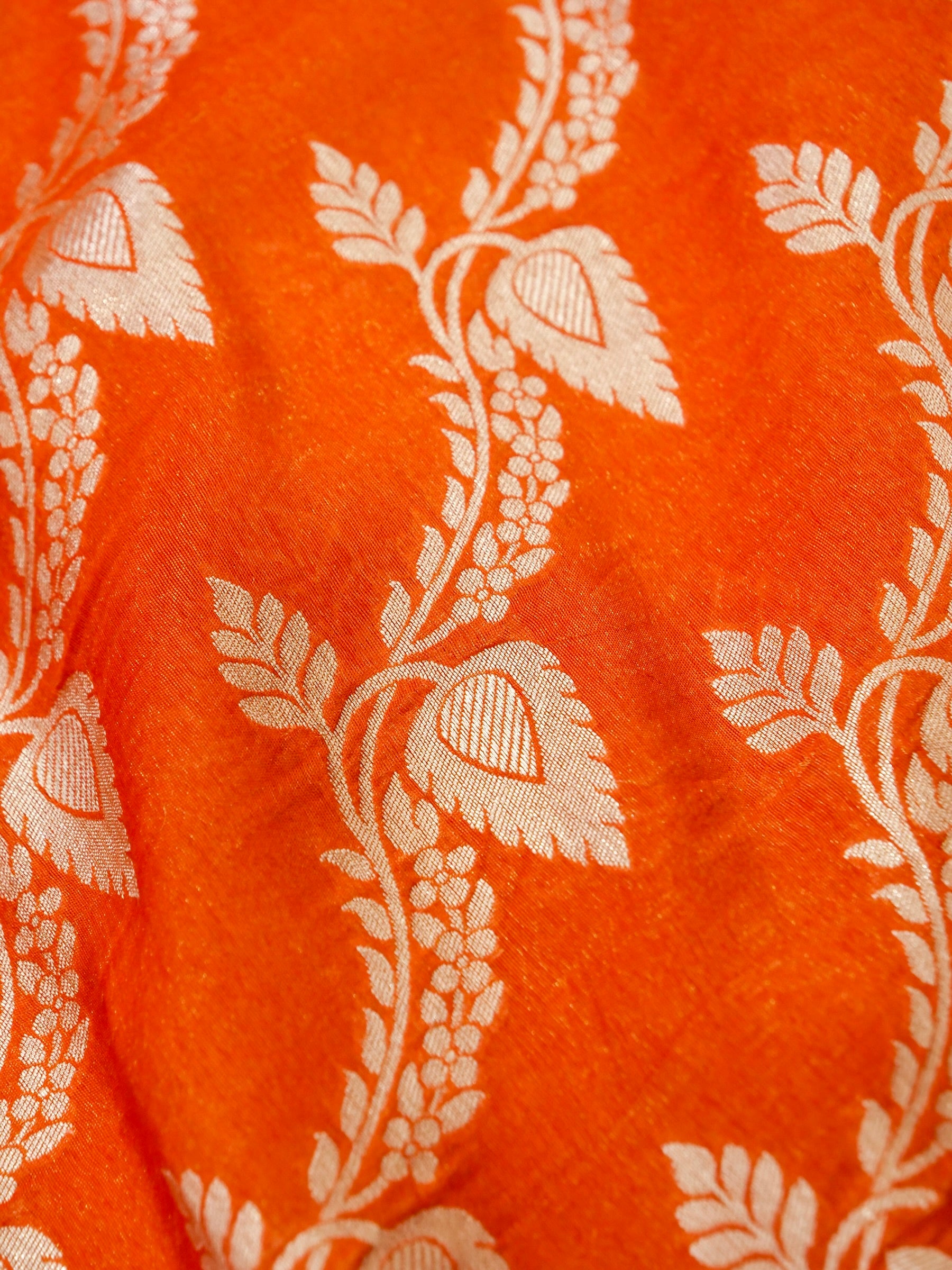 Pure Banarasi Handloom Ektara Georgette Saree