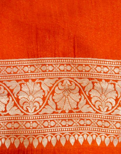 Pure Banarasi Handloom Ektara Georgette Saree