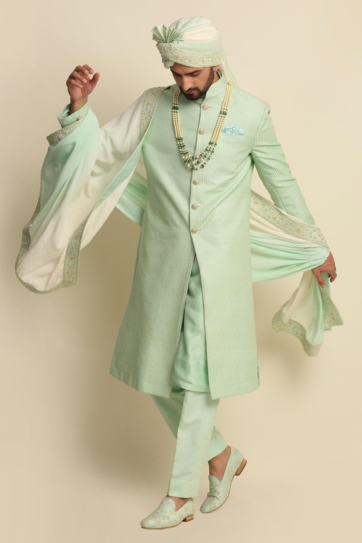 Sherwani Fabrics Set